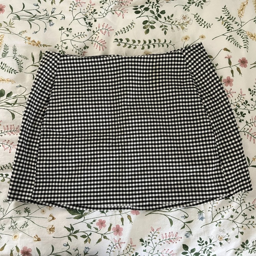 Urban Outfitters Gingham Mini Skirt